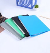 A4办公塑料文件夹 厚款 单强力夹 pp塑料 活页资料夹板夹